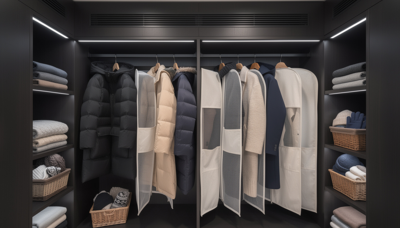 ontdek waarom je je winterkleding niet op de traditionele manier moet opbergen en leer slimmer en efficiënter te organiseren voor een luchtige en frisse garderobe.