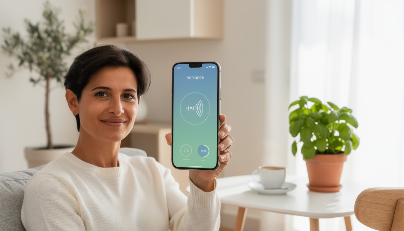 De app die je helpt om minder gestrest te zijn.