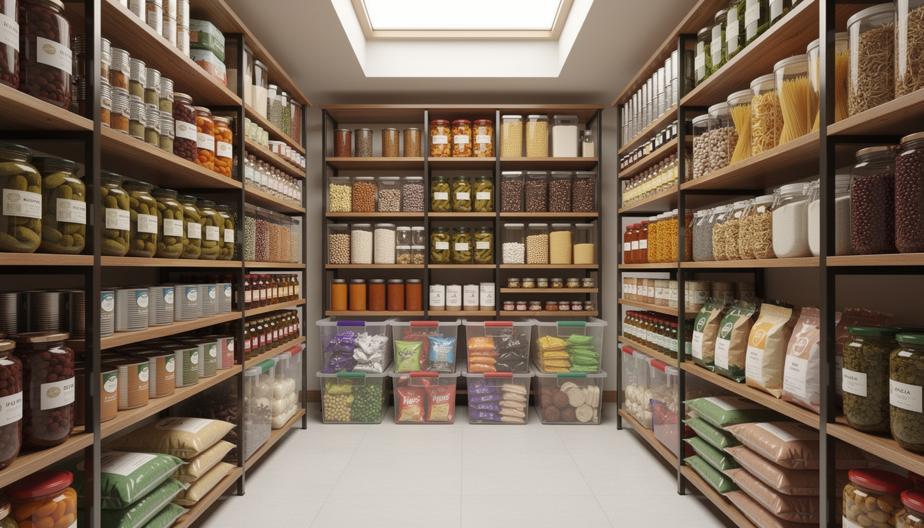 De enige plek om je voorraad voedsel op te slaan.