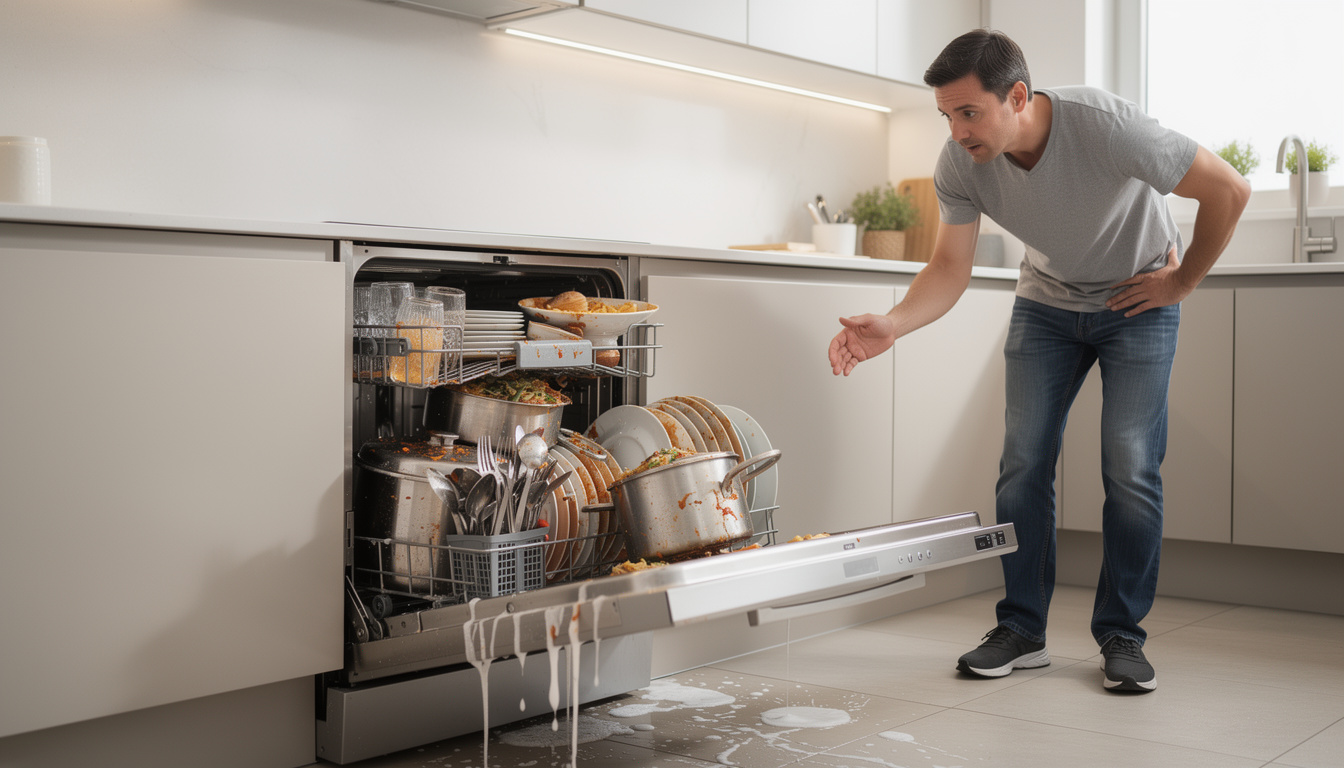 De fout die je maakt met je vaatwasser.