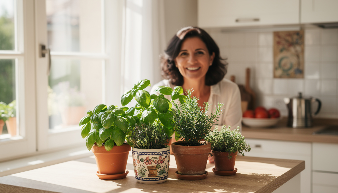 De makkelijkste manier om kruiden in huis te kweken.
