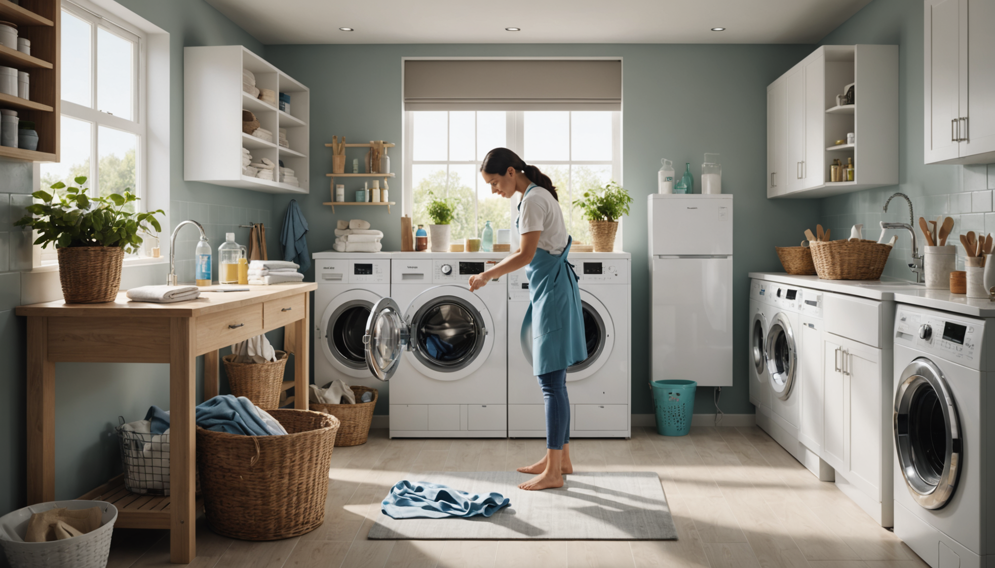 ontdek hoe huishoudsters zorgen voor fris ruikend wasgoed met hun effectieve was- en verzorgingstechnieken.