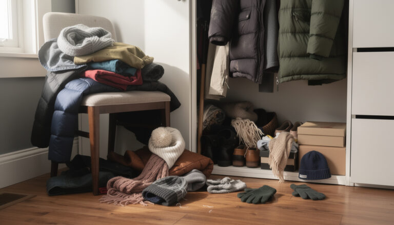 Berg je winterkleding niet op deze manier op.