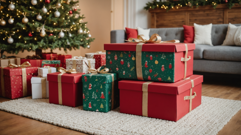 De enige plek om kerstcadeaus op te bergen.