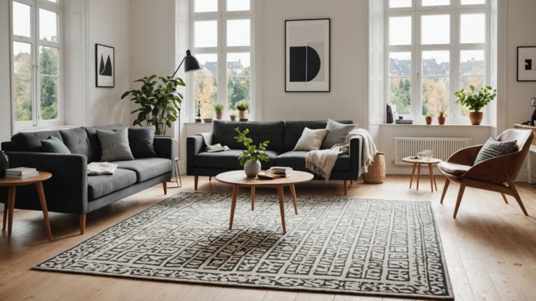 De techniek om vloerkleden niet meer te laten glijden.