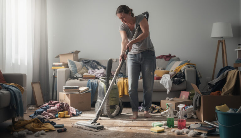 De tijd die je besteedt aan het schoonmaken van deze kamer is te lang.