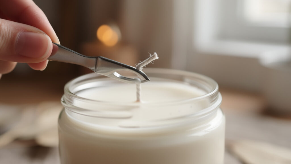 De truc om je kaarsen gelijkmatig te laten branden.