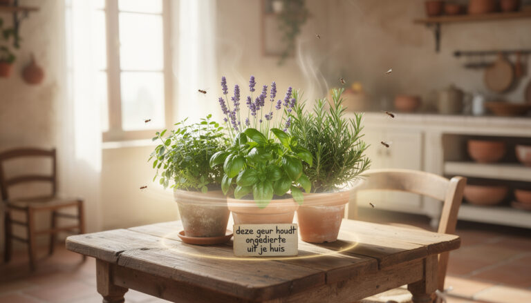 Deze geur houdt ongedierte uit je huis.