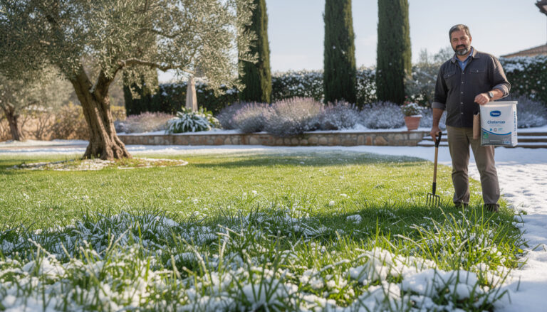 Dit is het geheim van een groen gazon in de winter.