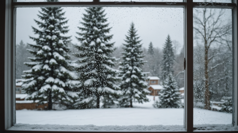 Het geheim voor vlekkeloze ramen in de winter.